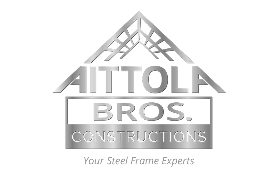 Aittola Bros. Constructions Logo - Steel Version