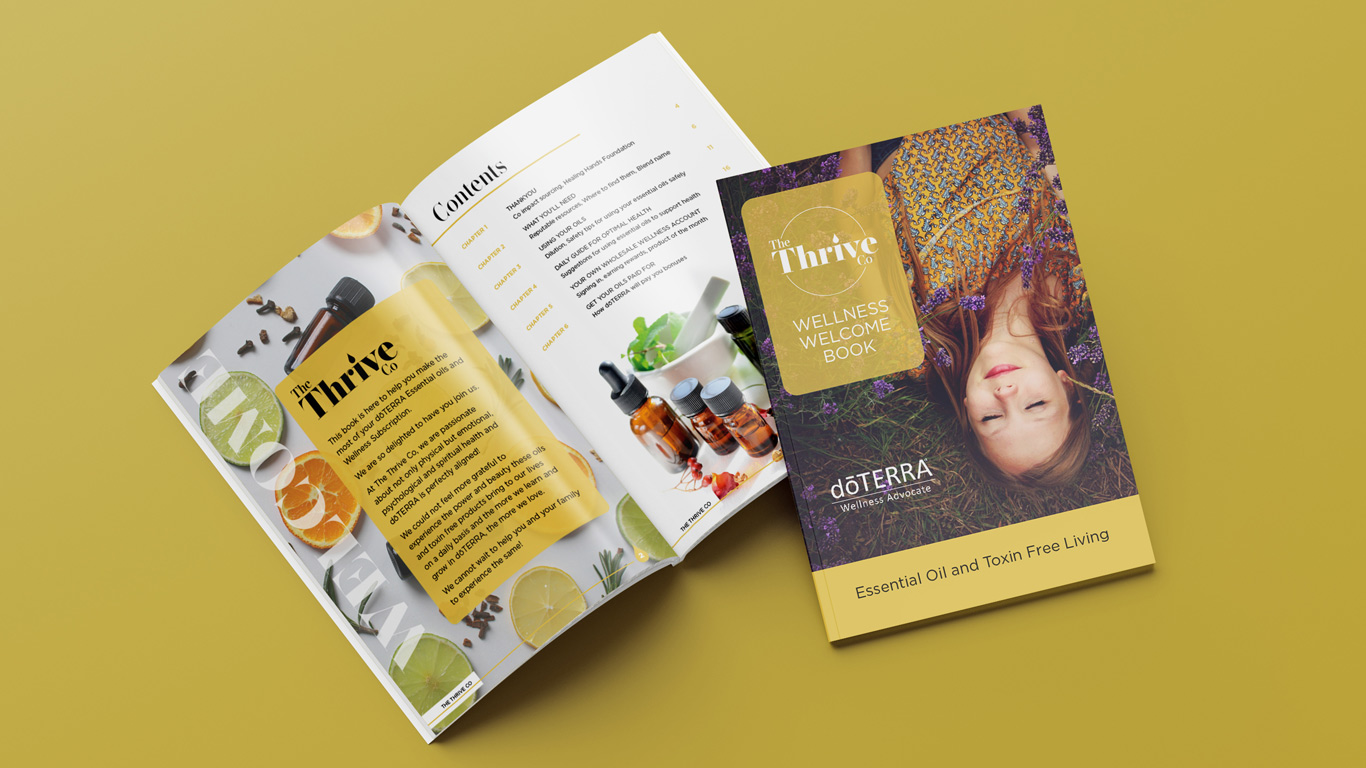Welcome Booklet for The Thrive Co.