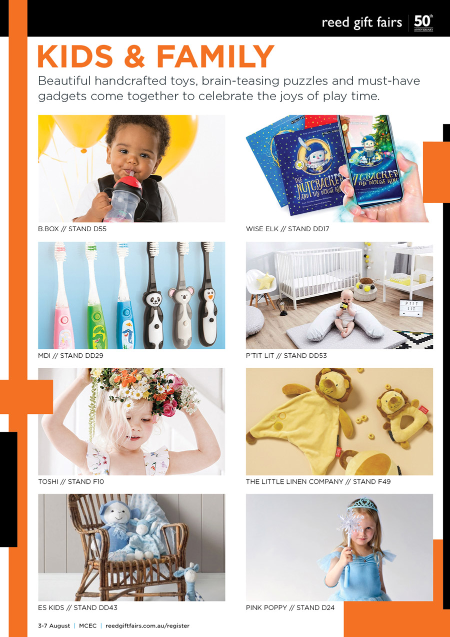 Australian Gift Guide Advertorial for Reed Gift Fairs Melbourne - page 7