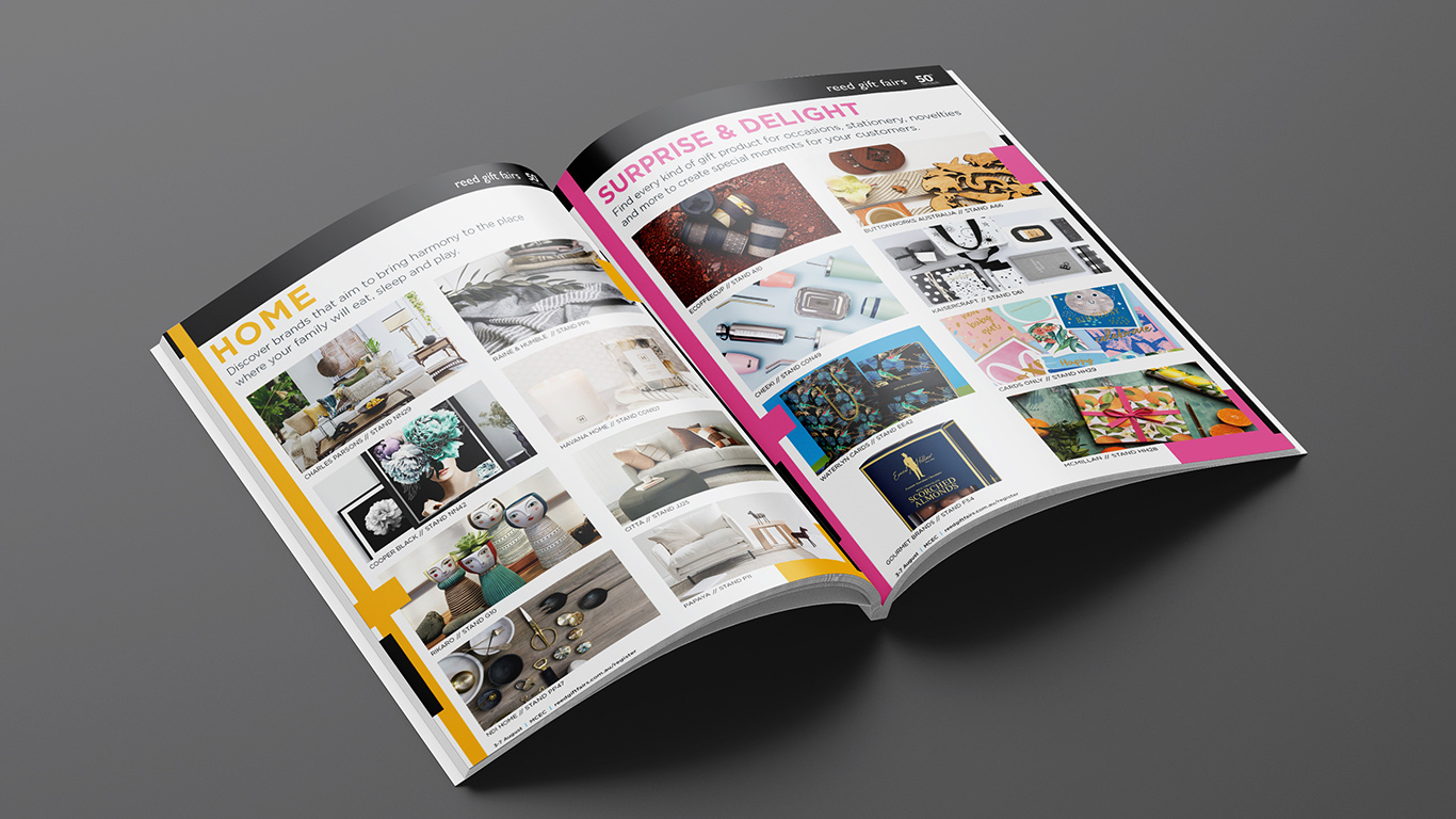 Australian Gift Guide Advertorial for Reed Gift Fairs Melbourne - pages 5-6