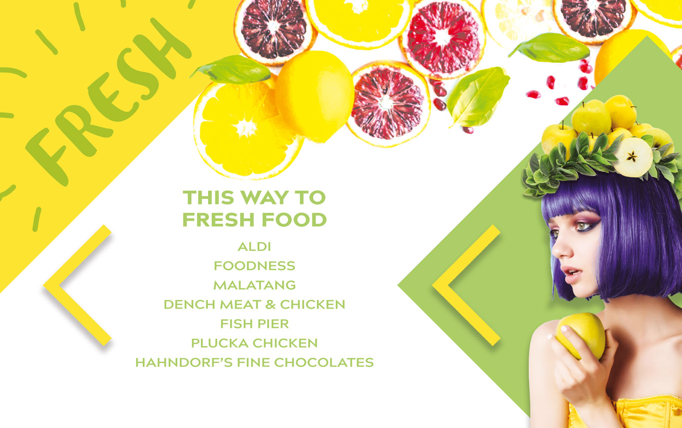 Canvas Banner for Shopfront Treatment at Forest Hill Chase