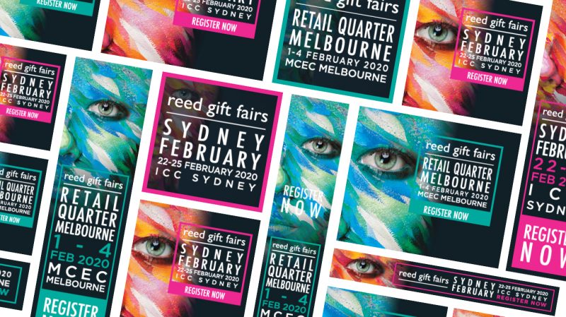 Google Ads Design for Reed Gift Fairs Sydney and Retail Quarter Melbourne