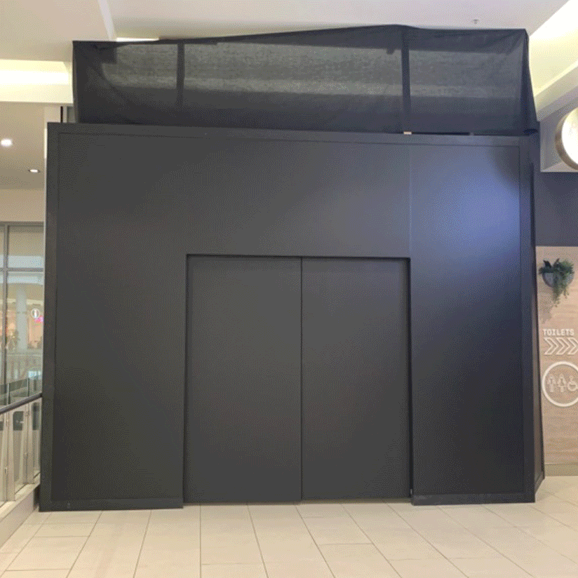 Toyworld Hoarding Skin Before and After